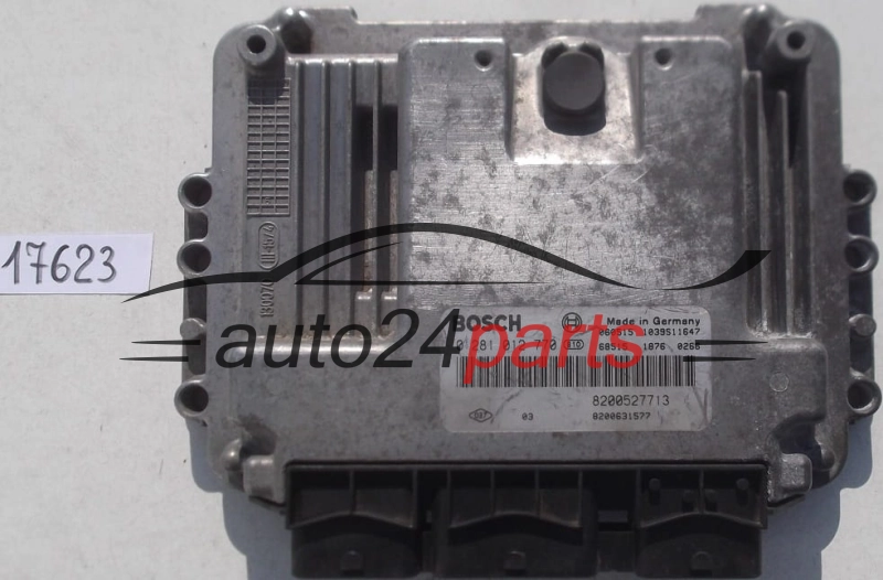 KOMPUTER STEROWNIK SILNIKA RENAULT LAGUNA 1.9 DCI BOSCH 0 281 012 770, 0281012770, 8200527713, 1039S11647