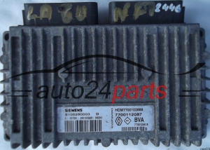 MOTORSTEUERGERÄT ECU STEUERGERÄT RENAULT LAGUNA 2.0 7700112087 7700103418 HOM7700102888 7700102888 SIEMENS S105280003D S105280003 D