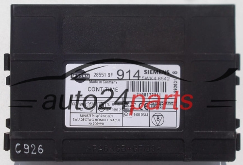 5WK4 8542, 5WK48542, 28551 9F 914, 285519F914