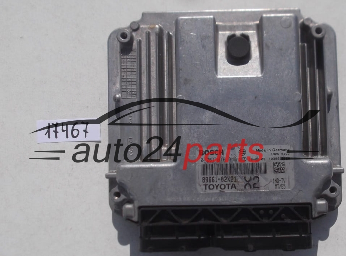 MOTORSTEUERGERÄT ECU STEUERGERÄT TOYOTA AURIS 1.4 D4D BOSCH 0 281 016 348