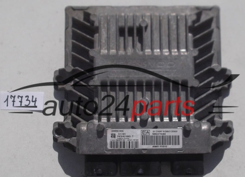 MOTORSTEUERGERÄT ECU STEUERGERAT CITROEN PEUGEOT 1.4 HDI SIEMENS VDO 5WS40168G-T