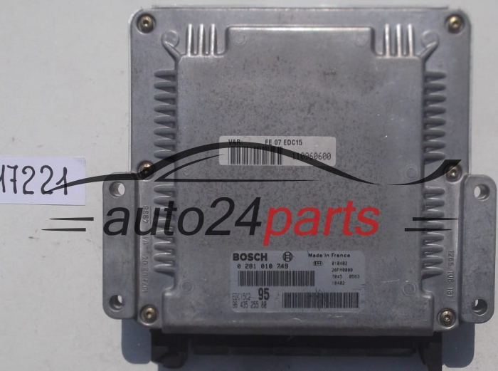 KOMPUTER STEROWNIK SILNIKA CITROEN C5 2.0 HDI BOSCH 0281010749