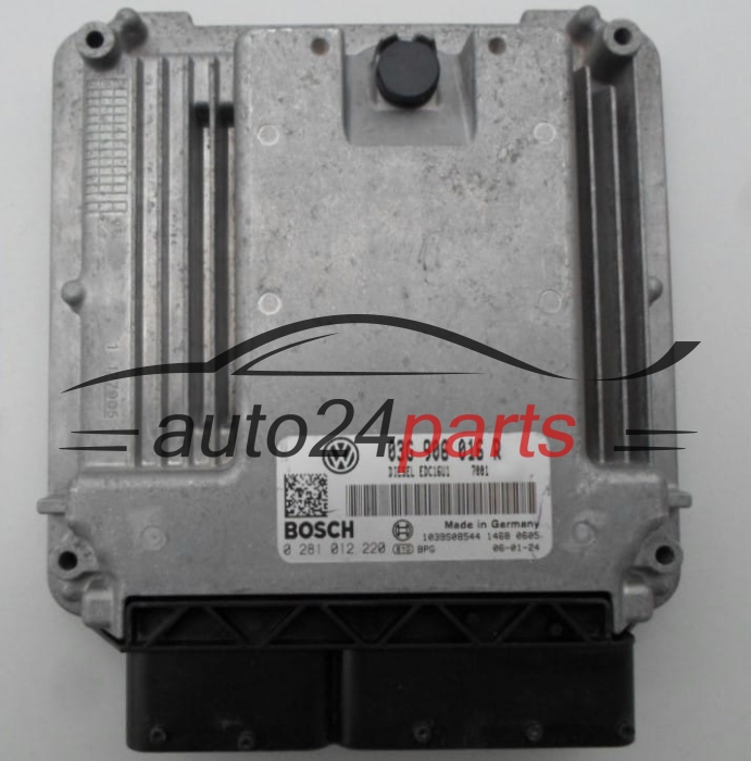 MOTORSTEUERGERÄT ECU STEUERGERAT VOLKSWAGEN GOLF 1.9 TDI BOSCH 0 281 012 220, 03G 906 016 R