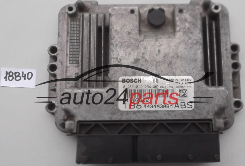 KOMPUTER STEROWNIK SILNIKA FIAT MULTIPLA 1.9 JTD BOSCH 0 281 012 294, 0281012294, 51807822