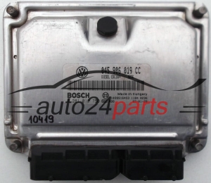MOTORSTEUERGERÄT ECU STEUERGERAT SKODA ROOMSTER 1.4 TDI, BOSCH 0 281 012 750, 0281012750, 045 906 019 CC, 045906019CC, EDC15P 