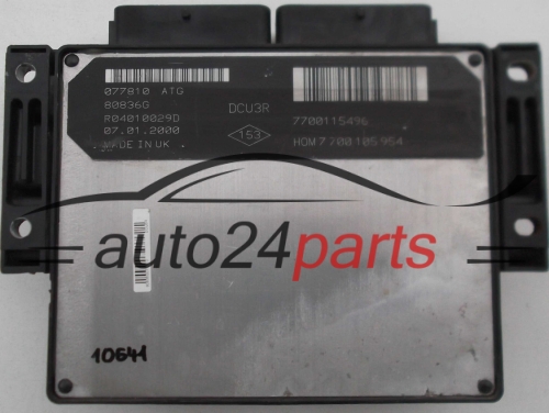 CENTRALITA DE MOTOR RENAULT KANGOO 1.9 D R04010029D