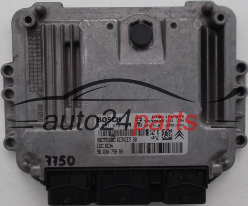 CENTRALITA DE MOTOR CITROEN C3, PEUGEOT 207 1.4 HDI