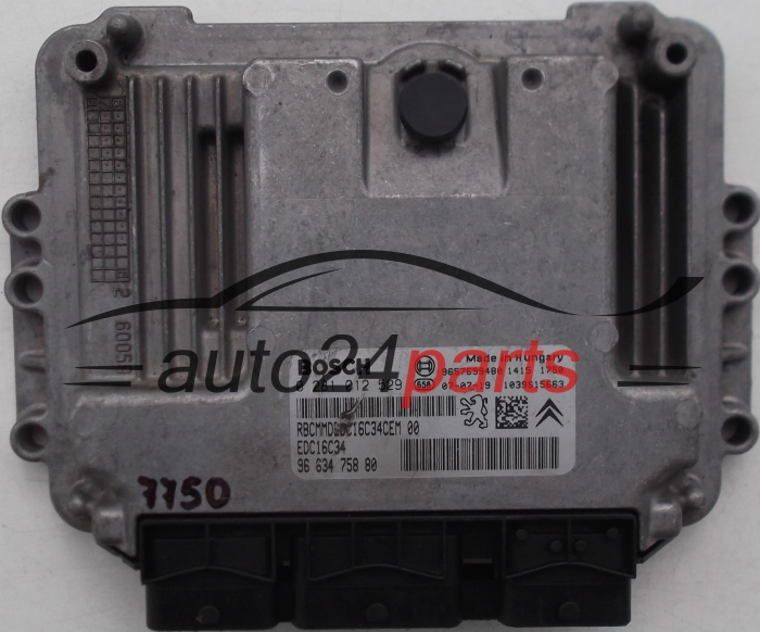 CENTRALITA DE MOTOR CITROEN C3, PEUGEOT 207 1.4 HDI