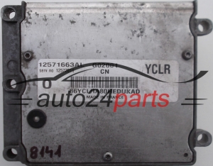 ECU CENTRALITA DE MOTOR OPEL VECTRA C Delphi Delco 12571663AL, 12572011, YCLR 