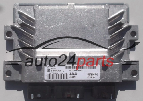 MOTORSTEUERGERÄT ECU STEUERGERÄT FORD CONTINENTAL S180047039 C,  FoMoCo BV21-12A650-KC