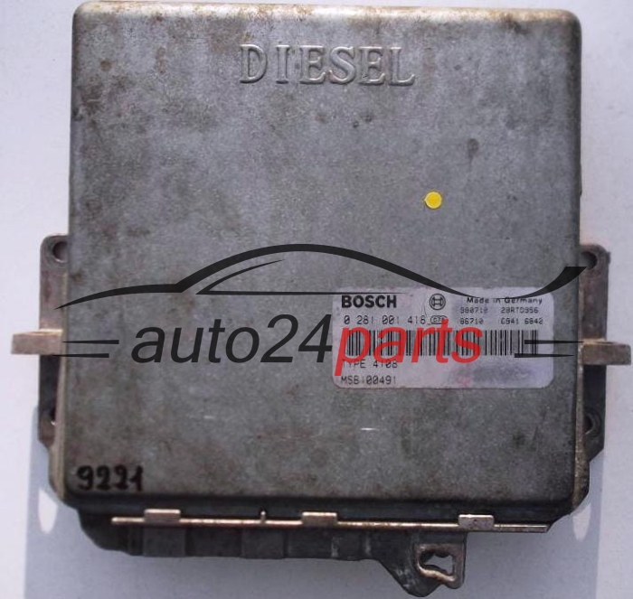 KOMPUTER STEROWNIK SILNIKA ROVER 420 2.0, BOSCH 0 281 001 418, 0281001418, MSB100491 -
