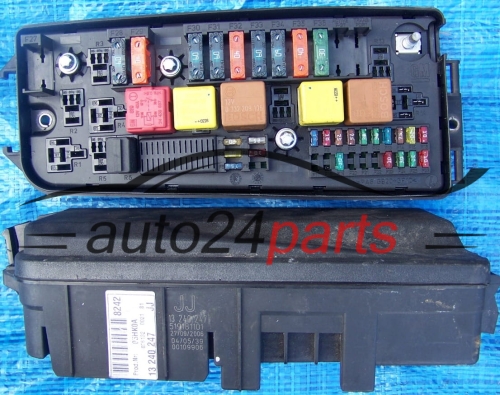 ELEKTRISCHER KASTEN SICHERUNGKASTEN SICHERUNG UND RELAIS STROMKASTEN RELAISKASTEN OPEL VECTRA C SIGNUM 13240247 JJ 93190853 1232135, 12 32 135, 519181101