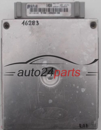 KOMPUTER STEROWNIK SILNIKA FORD ESCORT 1.6, 91AB-12A650-DB