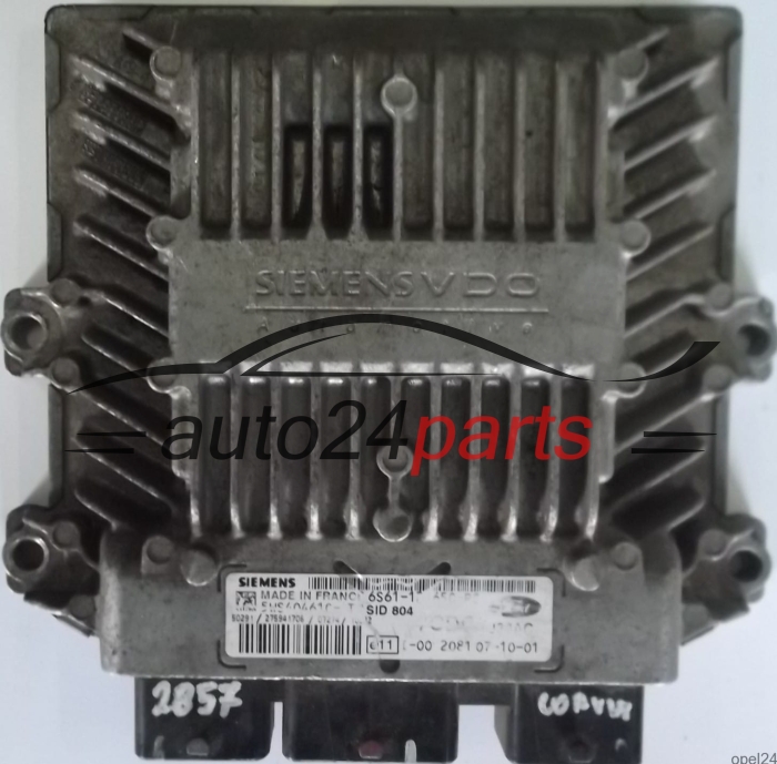 calculateur moteur pour ford fiesta, fusion 1.4 tdci