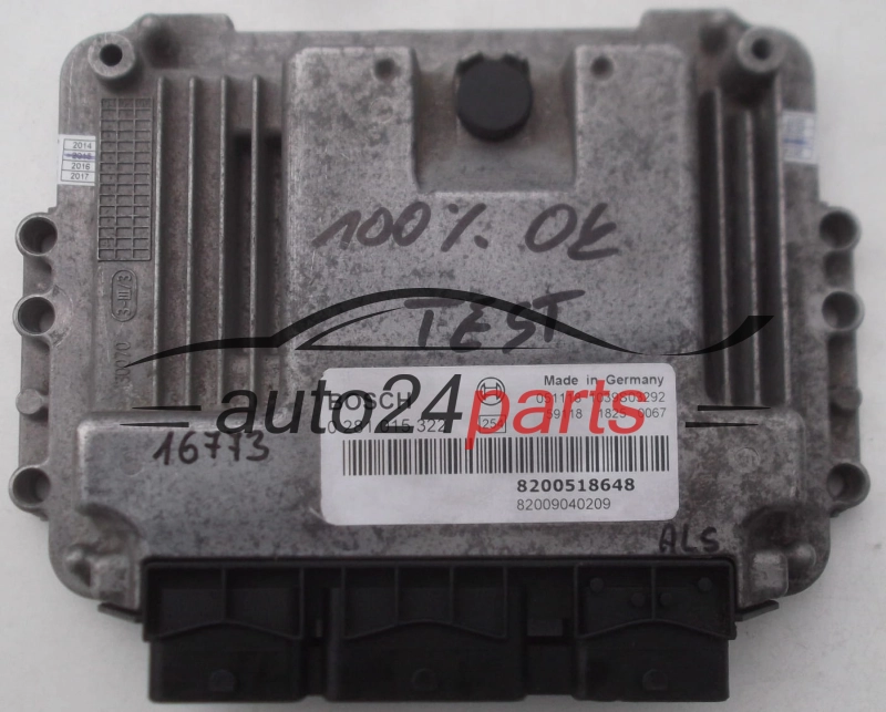 ECU CENTRALITA DE MOTOR SUZUKI GRAND VITARA 1.9 DDIS BOSCH 0 281 015 322, 0281015322, 8200518648, 8200904029, 1039S03292 