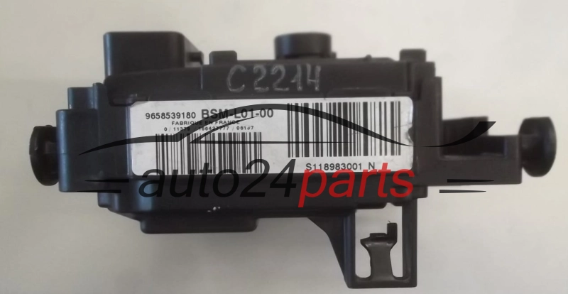 CENTRALKA MODUL BSM PEUGEOT S118983001N, 9658539180, L01-00