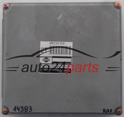 KOMPUTER STEROWNIK SILNIKA NISSAN ALMERA MEC20-500, MEC20500, A1, 0Z12, 2T - 