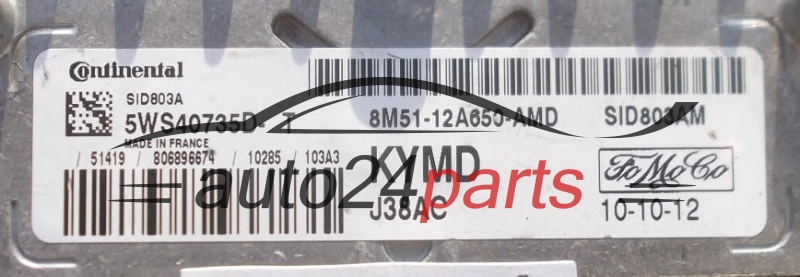 KOMPUTER STEROWNIK SILNIKA FORD FOCUS CONTINENTAL 5WS40735D-T