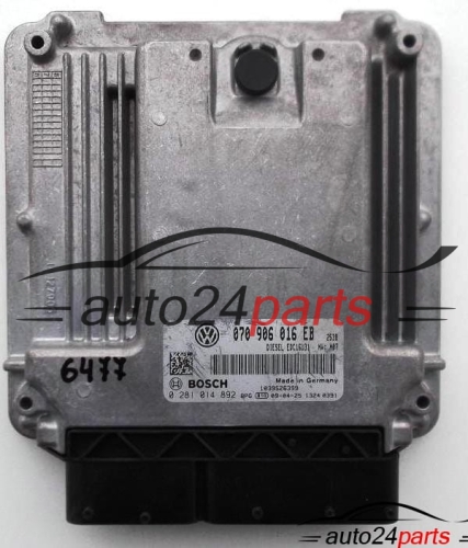  CALCULATEUR MOTEUR VW VOLKSWAGEN T5 2.5 TDI BOSCH 0281014892