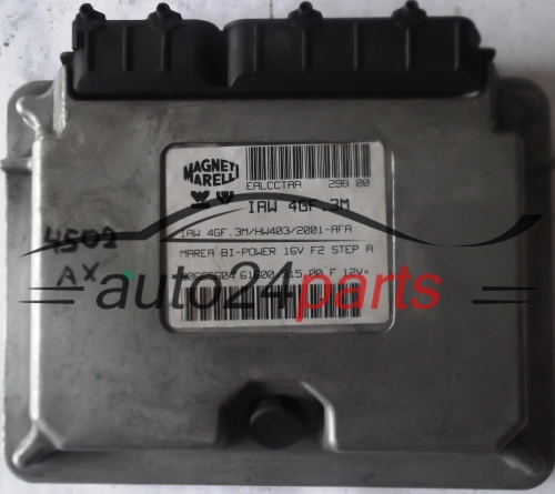 KOMPUTER STEROWNIK SILNIKA FIAT MAREA IAW4GF3M, IAW 4GF.3M/HW403/2001-AFA, 60665604 6160051500, 61600.515.00 