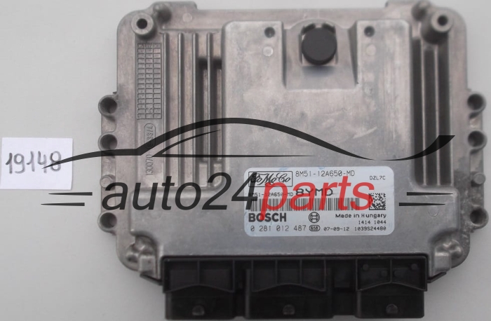 KOMPUTER STEROWNIK SILNIKA FORD FOCUS 1.6 TDCI BOSCH 0 281 012 487, FoMoCo 8M51-12A650-MD