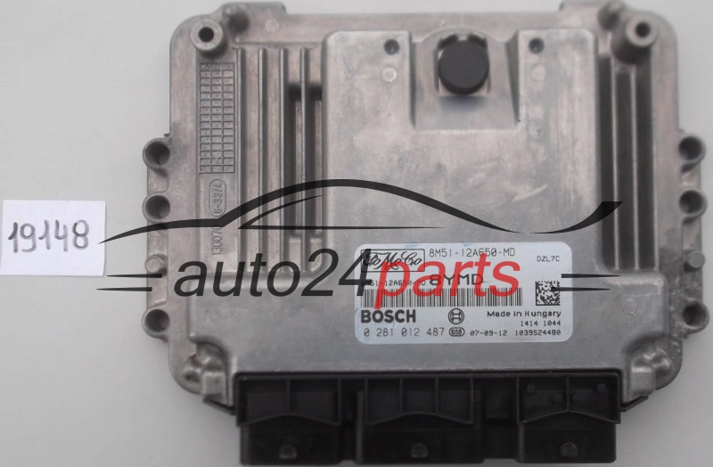 KOMPUTER STEROWNIK SILNIKA FORD FOCUS 1.6 TDCI BOSCH 0 281 012 487, FoMoCo 8M51-12A650-MD
