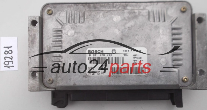KOMPUTER STEROWNIK SILNIKA PEUGEOT 206 BOSCH 0261206213 9632693780
