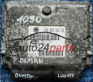 CALCULATEUR MOTEUR SEAT LEON TOLEDO 1.6 036906034DS, 6160066903, IAW4MVDS, IAW4MV.DS 