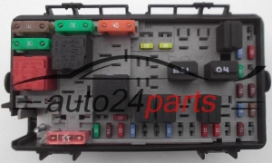 SKRZYNKA ELEKTRYCZNA PRZEKAŻNIKÓW I BEZPIECZNIKÓW MODUŁ NADWOZIA CENTRALKA KOMFORTU BSI PRZEDNIA OPEL CORSA D 2006-, 13217387 EA