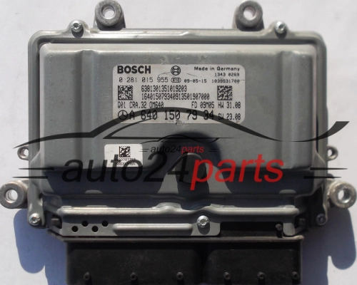 KOMPUTER STEROWNIK SILNIKA MERCEDES B180 BOSCH 0281015955, A6401507934