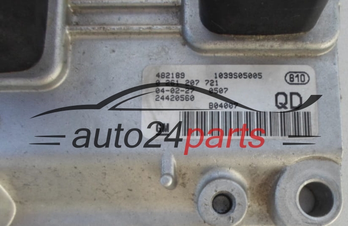  OPEL CORSA Z14XEP BOSCH 0 261 207 721, 0261207721, 24420560 QD