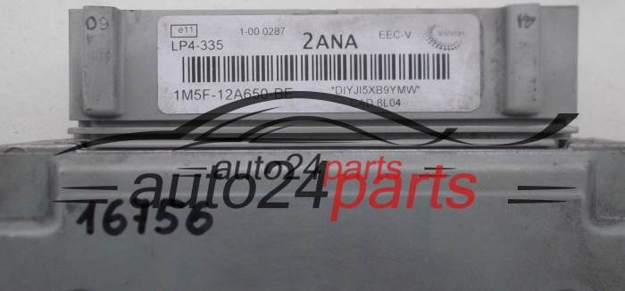 ECU CENTRALITA DE MOTOR FORD FOCUS 1.6 VISTEON 1M5F-12A650-BE, 1M5F12A650BE 2ANA LP4-335
