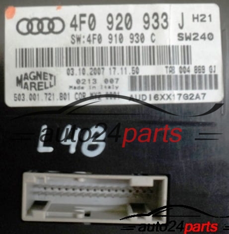 CUADRO INSTRUMENTOS AUDI A6 2.7, 3.0 TDI 4F0920933J, 4F0 920 933 J, 4F0910930C, 4F0 910 930 C