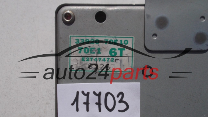 MOTORSTEUERGERÄT ECU STEUERGERAT SUZUKI VITARA 1.6 TBI MITSUBISHI E2T47472, 33920-70E10, 3392070E10, 70E1 6T
