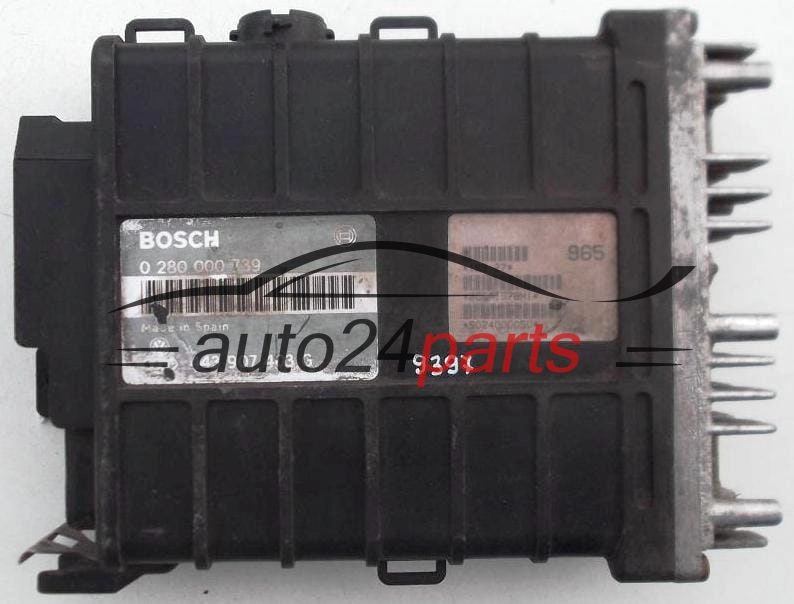 Sterownik silnika VW VOLKSWAGEN PASSAT JETTA SEAT TOLEDO 1.8 443907403G BOSCH 0280000739 - 9397 13402 13745 13993 13997 15513 15604 15768 15771