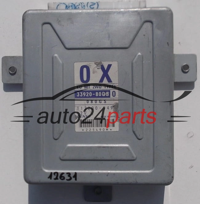 KOMPUTER STEROWNIK SILNIKA SUZUKI IGNIS 1.3   33920-80GS    3392080GS    DENSO 112200-549    112200549
