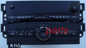 RADIO CD CHEVROLET BH 96 628 256 / BH96628256 / 122000-8070B101 / 1220008070B101 / NE200031 - R143
