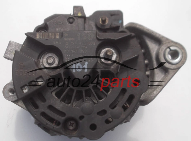 ALTERNATOR 1.8 OPEL SAAB BOSCH 0124425009, 13147093 YU, 120A