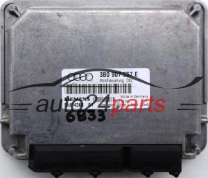 MOTORSTEUERGERÄT ECU STEUERGERAT AUDI A4 1.6 AHL SIEMENS 5WP4368 01, 5WP436801, 3B0 907 557 E, 3B0907557E