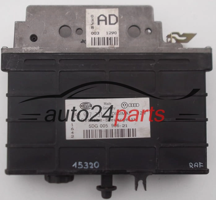 STEROWNIK SKRZYNI AUTOMATYCZNEJ VOLKSWAGEN PASSAT AUDI HELLA 5DG 005 906-21, 5DG00590621, 095 927 731, 095927731
