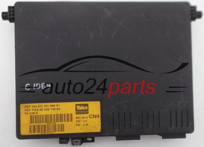 CENTRALKA MODUL BSI CITROEN PEUGEOT VALEO 161 996 01