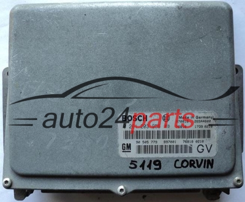 MOTORSTEUERGERÄT ECU STEUERGERAT OPEL SINTRA 3.0 BOSCH 0261203956, 0 261 203 956, 90505779, 90 505 779 GV