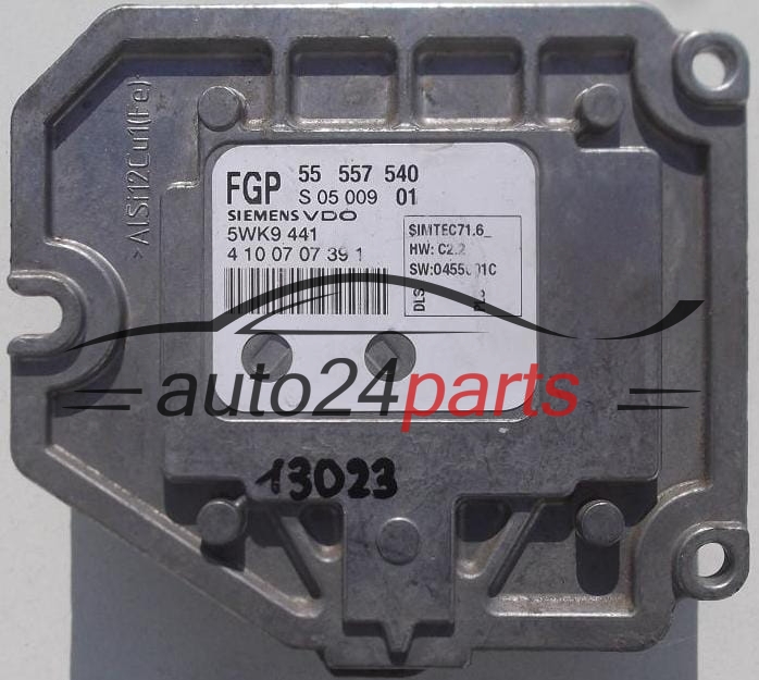 CENTRALITA DE MOTOR OPEL VECTRA SIGNUM 1.8 Z18XE 55557540