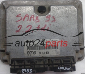 MOTORSTEUERGERÄT ECU STEUERGERÄT SAAB 9-3 2.2 TID BOSCH 0281001617, 0 281 001 617, 46 62 870 4662870