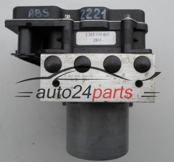 ABS POMPA CITROEN C4 BOSCH 0 265 B4E 024/02, 0265B4E024, 9650044580, 2265100410