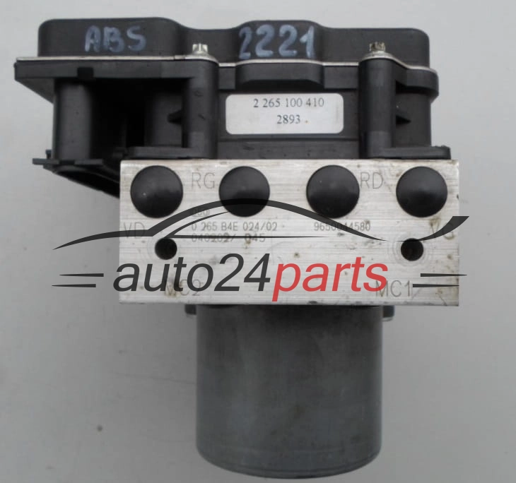 ABS POMPA CITROEN C4 BOSCH 0 265 B4E 024/02, 0265B4E024, 9650044580, 2265100410