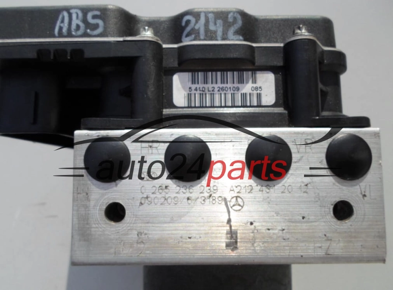 ABS POMPA MERCEDES W212 BOSCH 0 265 236 239, 0265236239, A212 431 20 12, A2124312012, 0265950972