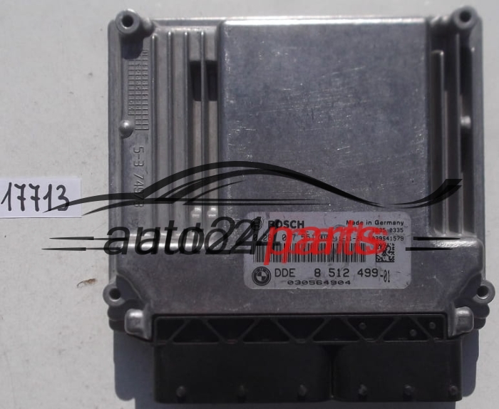 MOTORSTEUERGERÄT ECU STEUERGERAT BMW BOSCH 0 281 017 551, 0281017551, DDE 8 512 499, DDE8512499, 8512499