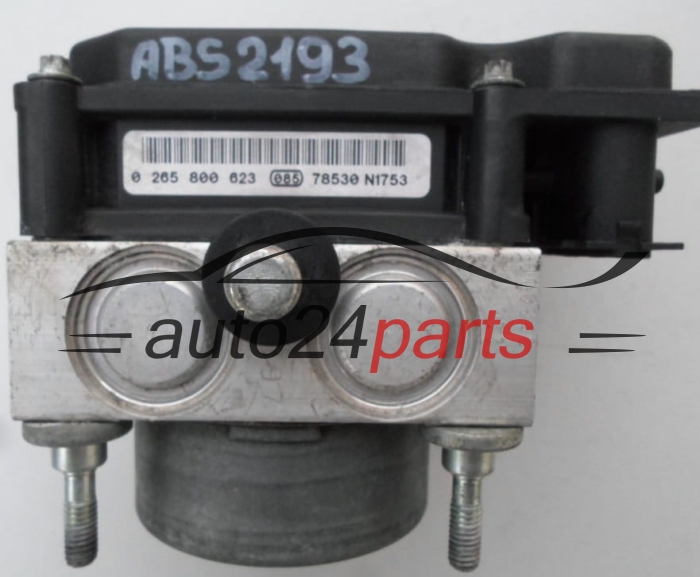 POMPE HYDRAULIQUE ET CALCULATEUR d'ABS FIAT BRAVO BOSCH 0 265 800 623