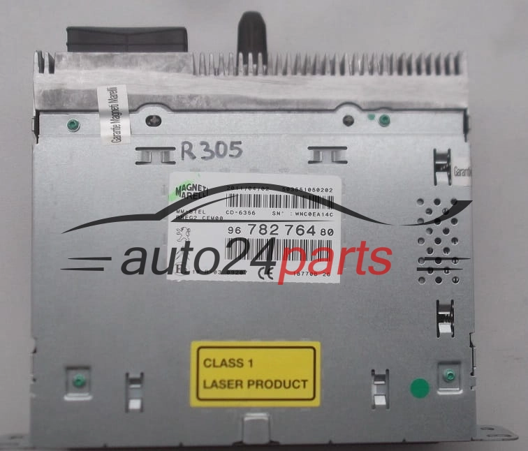 RADIO CD MP3 NAVI NAWIGACJA RNEG2 CEM00 CD6366 CITROEN PEUGEOT Magneti Marelli 96 782 764 80